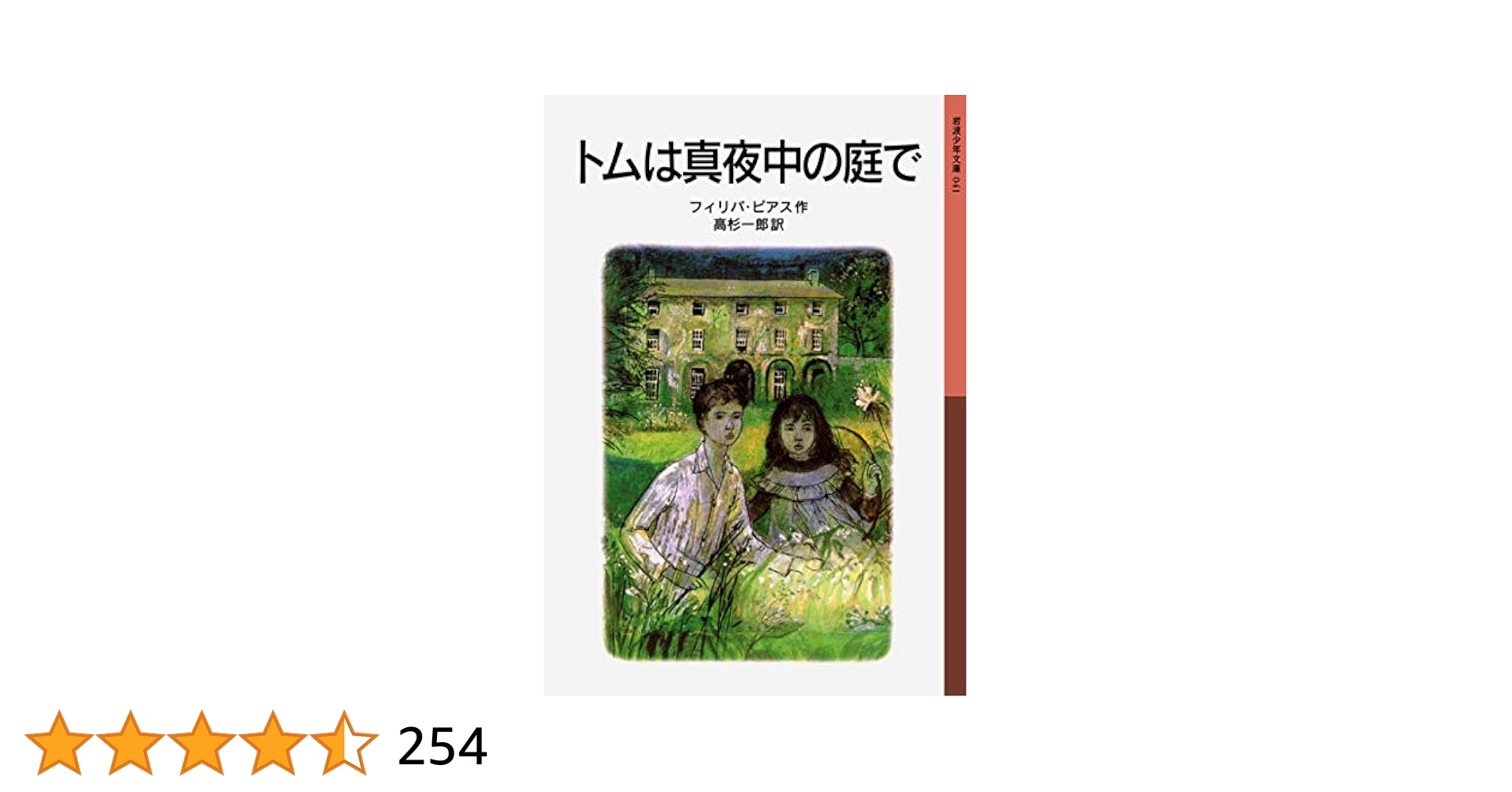 トムは真夜中の庭で フィリパ・ピアス 小説