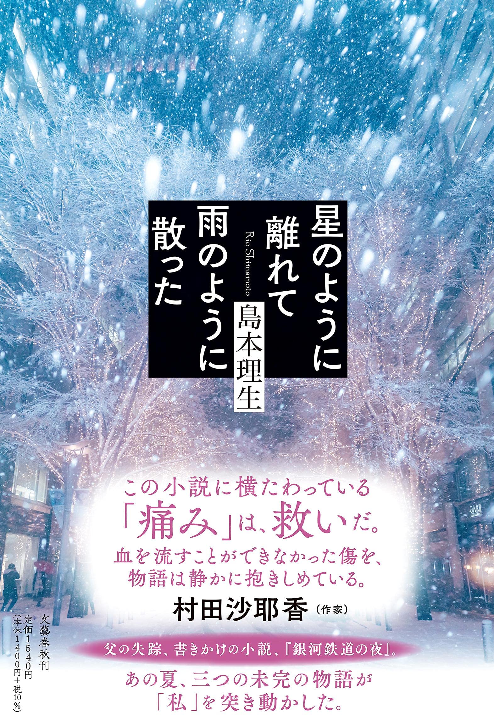島本理生 星のように離れて雨のように散った 小説