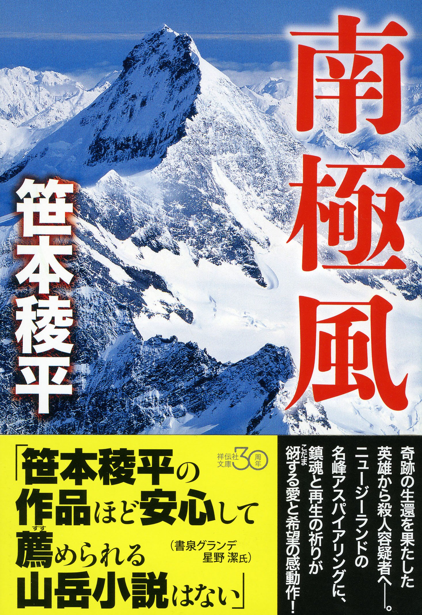 笹本稜平 南極風 小説
