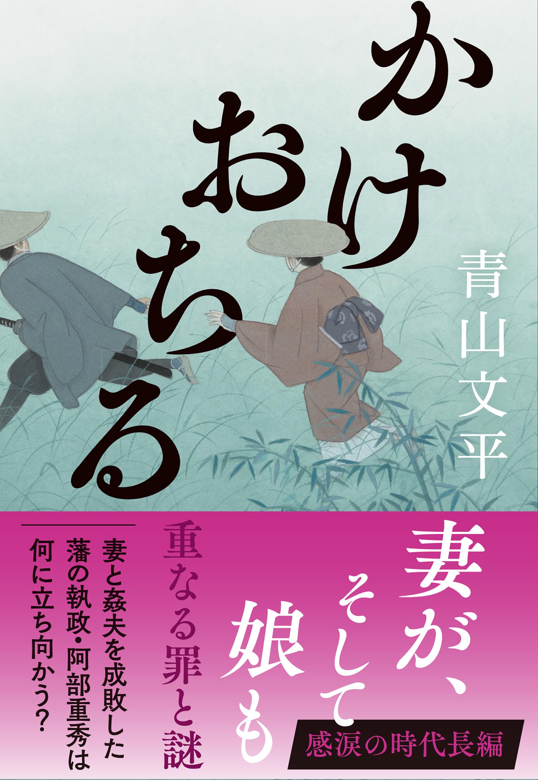 青山文平 かけおちる 小説