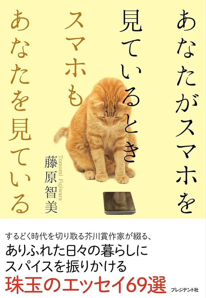藤原智美 あなたがスマホを見ているとき、スマホもあなたを見ている 小説