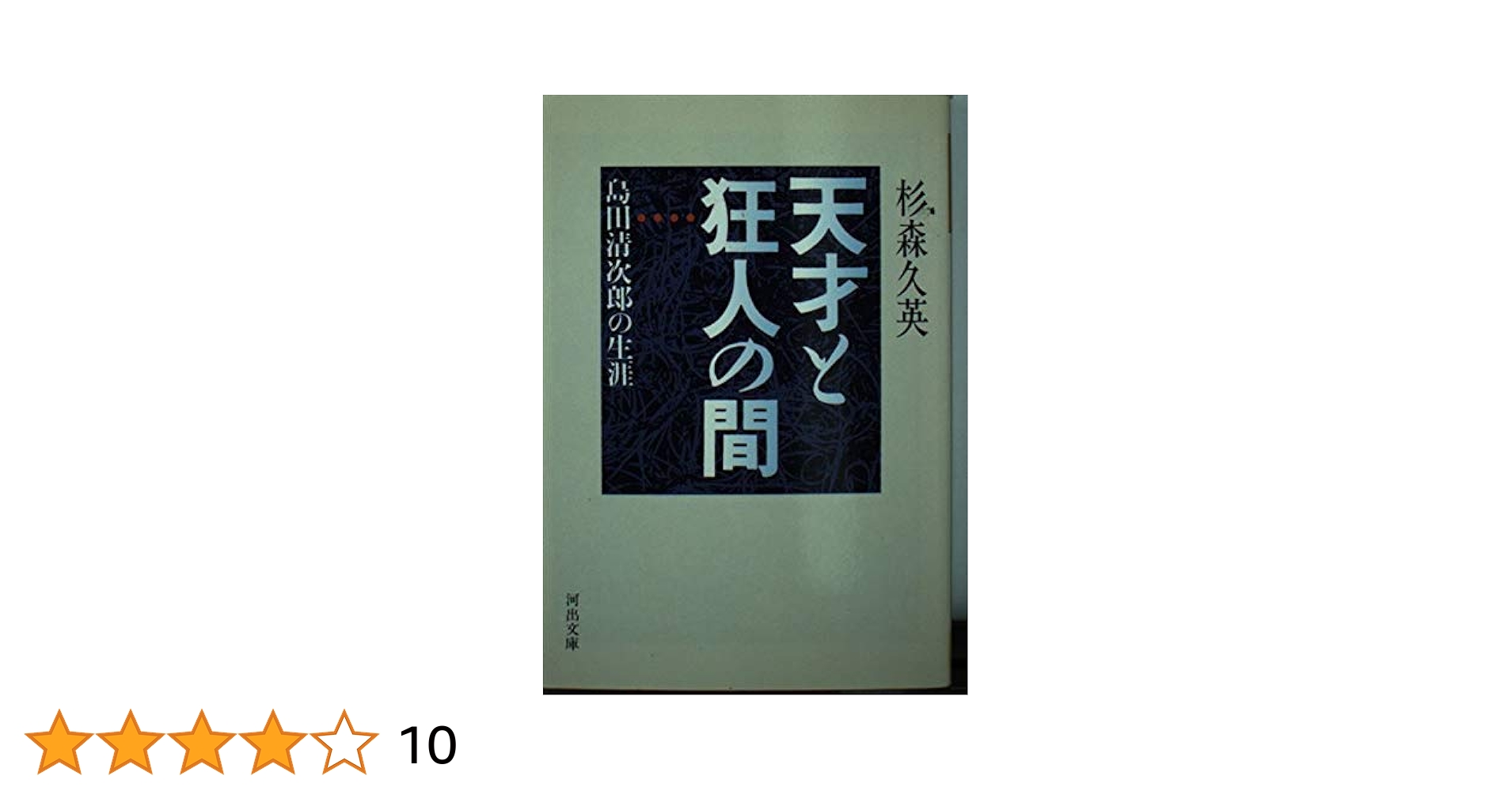 天才と狂人の間 島田清次郎の生涯 小説