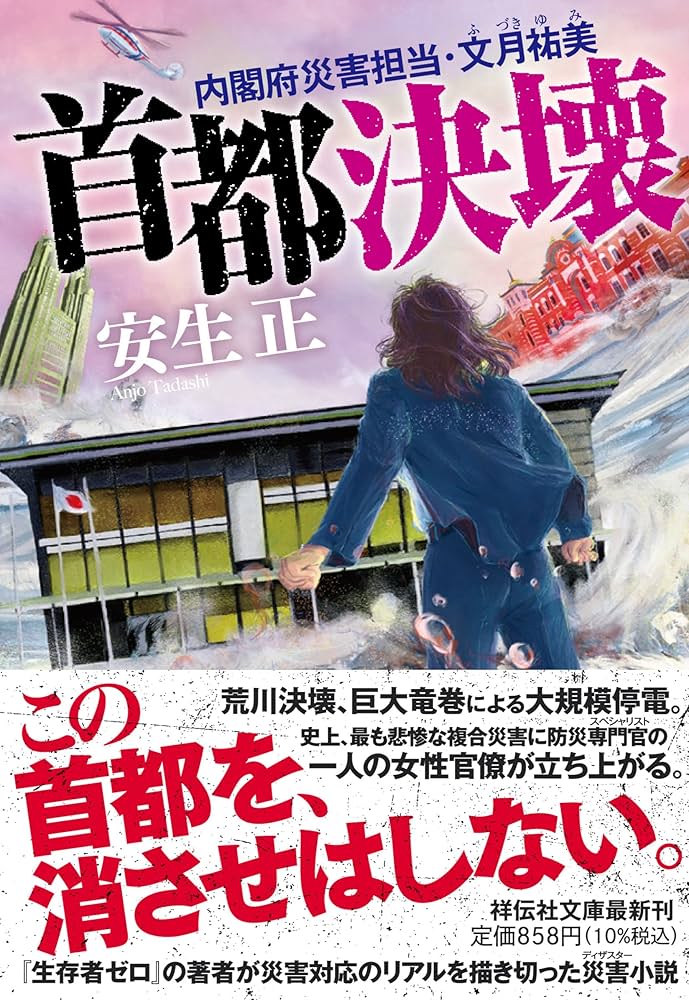 安生正 首都決壊 内閣府災害担当・文月祐美 小説