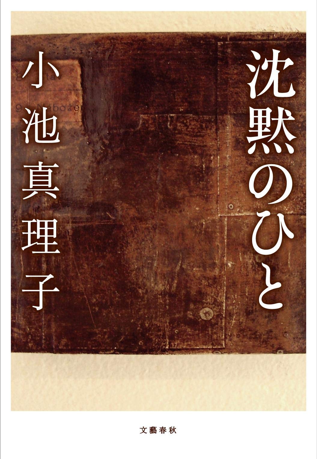 小池真理子 沈黙のひと 小説