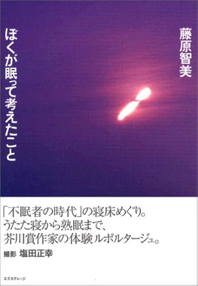 藤原智美 ぼくが眠って考えたこと 小説