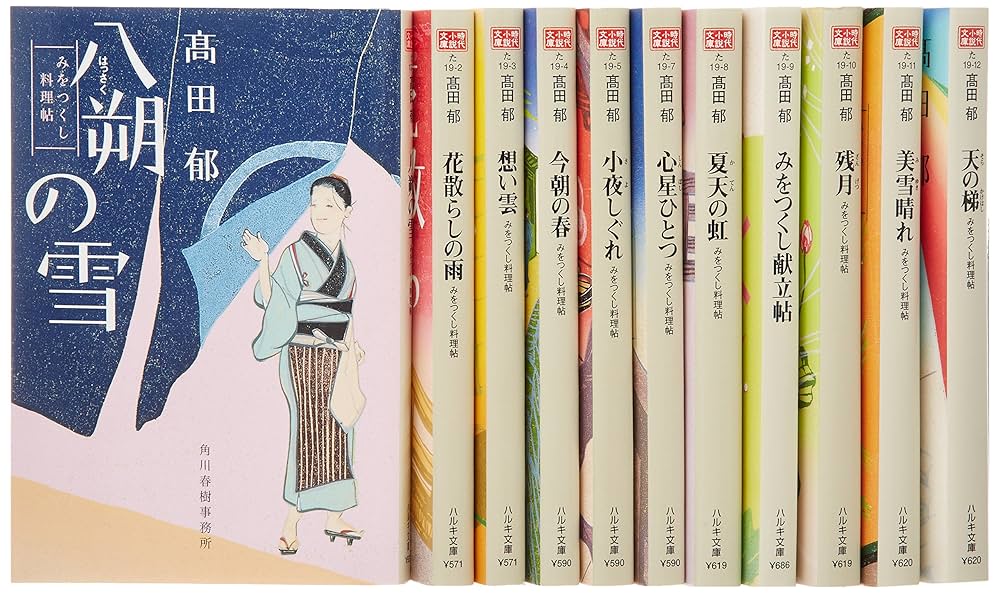 髙田郁 みをつくし料理帖シリーズ 小説
