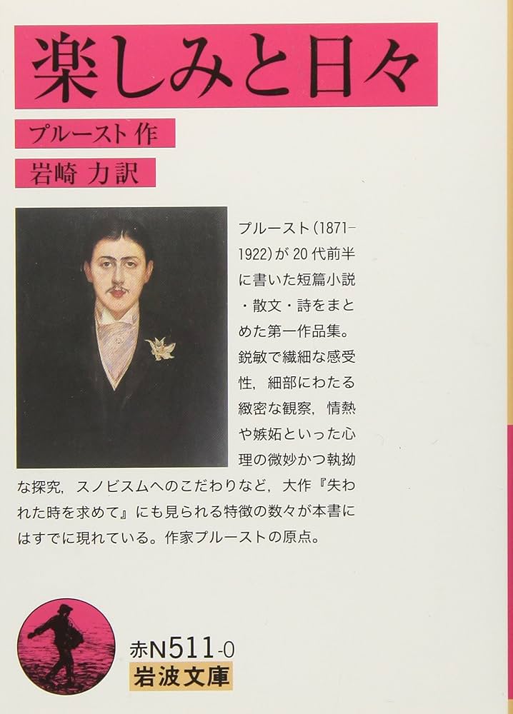 マルセル・プルースト 楽しみと日々 サロン文化 上流階級 恋愛 短編小説