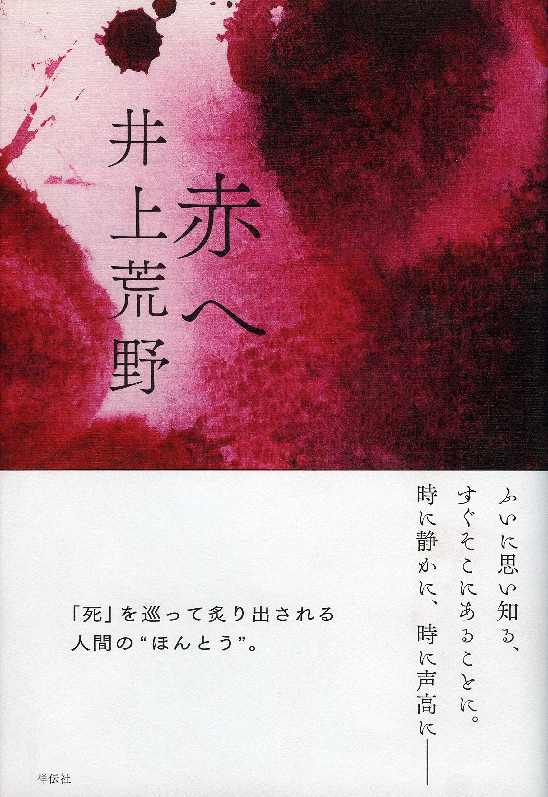 井上荒野 赤へ 小説