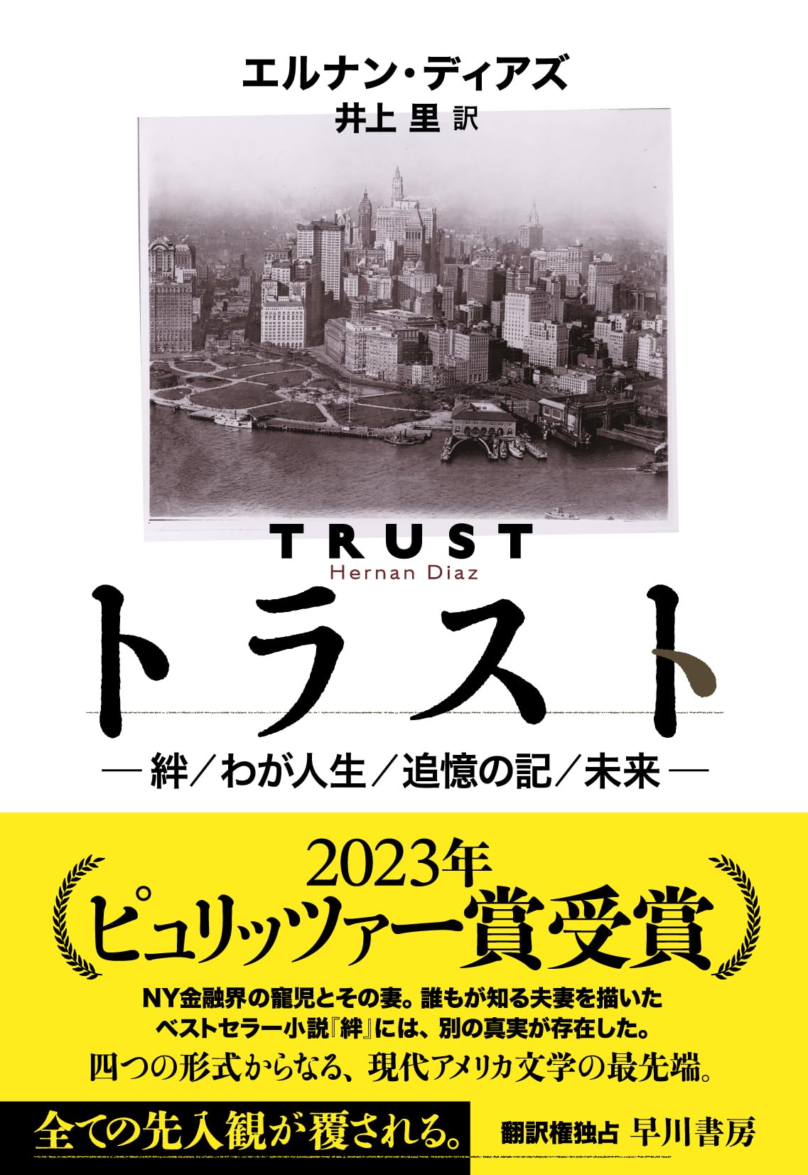 トラスト エルナン・ディアズ 小説
