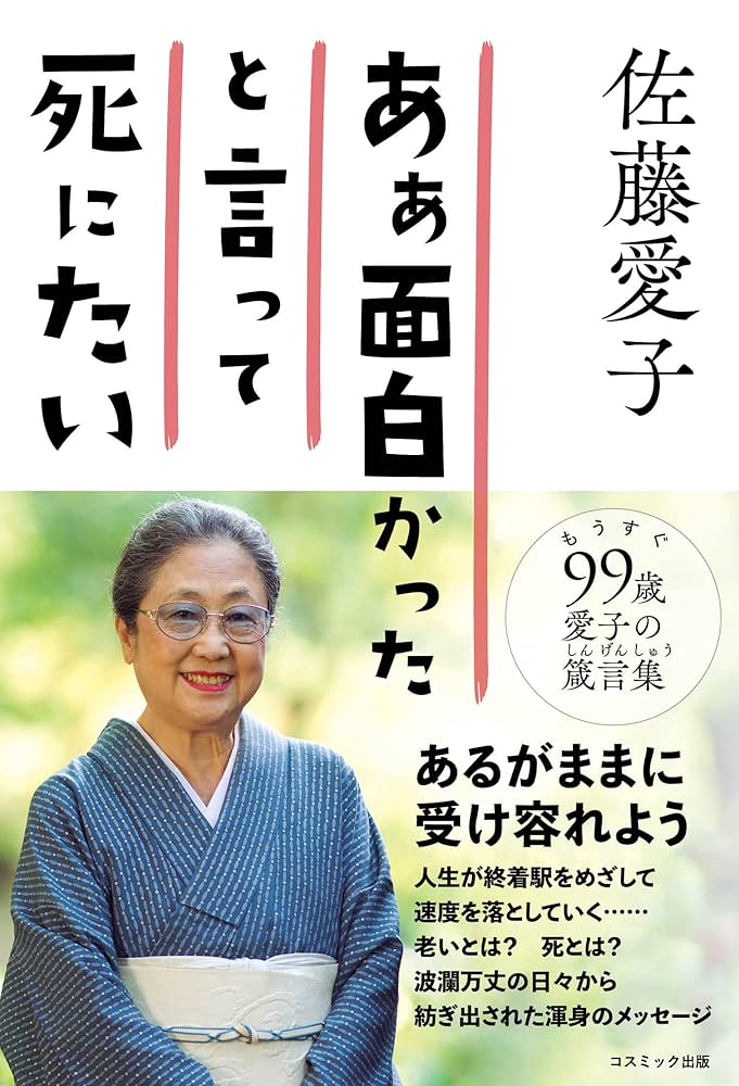 佐藤愛子 ああ 面白かったと言って死にたい 小説